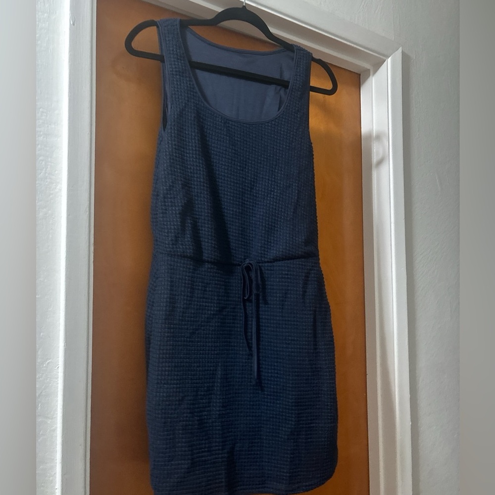 Chic Navy Sleeveless Mini Dress